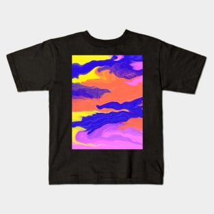 Where The Ocean And Sky Meet Kids T-Shirt